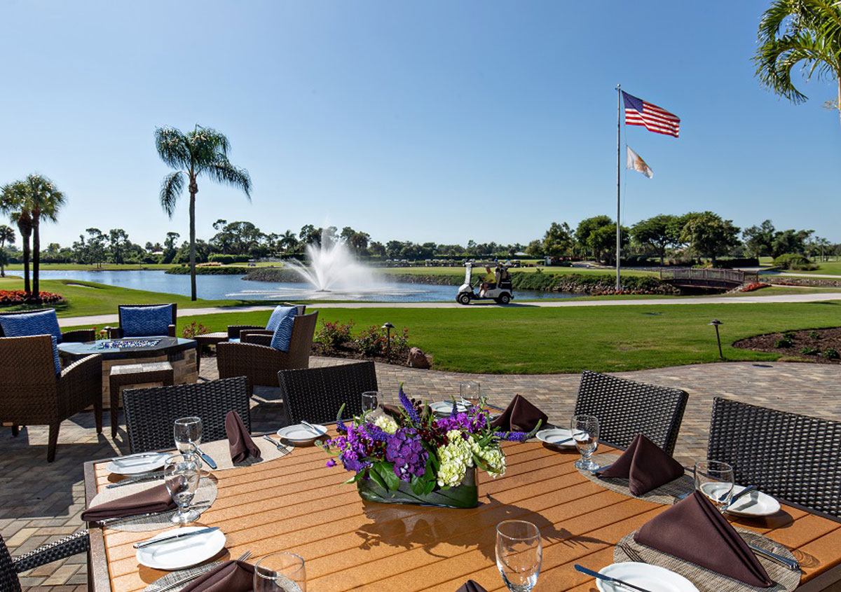 Dining at Bear's Paw Country Club